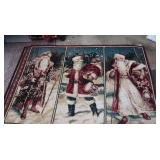 3 Christmas" Rugs all 3