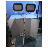 Dual Head LED WorkLight on adj. Tripod