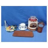 Candle Warmer,Candles,China Tea cup & Saucer&more