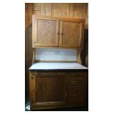 Vintage Hoosier Cupboard 39.5x24x58"
