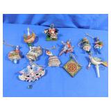 Resin Handpainted Ornaments