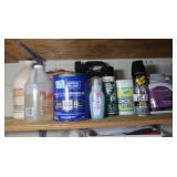 Shelf Contents-Muriatic Acid,Paint&Ant&Roach