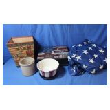 Patriotic House Decor,vinyl Tablecloth&more