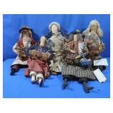 5 Pigpen Hill Dolls