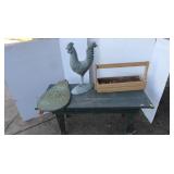 38x18" Wooden Bench Outdoor Dï¿½cor
