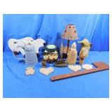 Home Dï¿½cor, Metal&Wood Figures,Candle