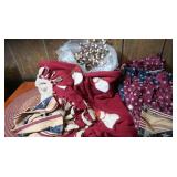Patriotic Drapes/Curtains,Heart-Shaped Braided Rug