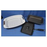 KitchenAid Roasting Pan 16.5x14x2.5", Anchor