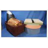 Wicker Baskets 19.5x11x8.5",Charcoal Bucket