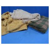 3 Blankets,various sizes