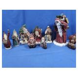 Santa Figures,June McKenna, Pipka,Carole