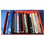 Asst of Craft Books in Leather Box