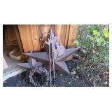 Outdoor Dï¿½cor-All Metal, 2 Stars&more