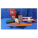 Texaco Fire Chief Bank,Buddy L Service Lift,Hot