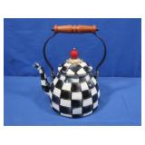 McKenzie Child Checkerboard Teapot