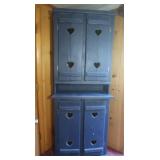Country Dï¿½cor Wooden Kitchen Cabinet 79x31x14.5"