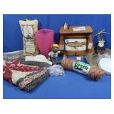 Fish Wall Hanging,Glass Vase,Push Light,Yarn&More
