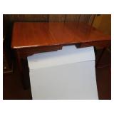 Vintage Wood  Kitchen Table w/Leaf