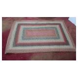 Braided Rug 71x48"