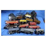 Large Lionel&Marx Vintage Metal Train Set, Lionel