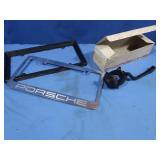 Porsche License Plate Holder&Porsche Car part