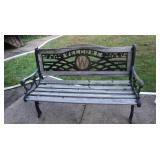 Wooden Park Bench-4