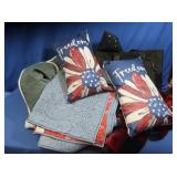 Blankets,pillows,bags&more