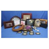 Asst Picture Frames,Small Clocks