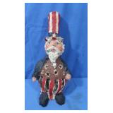 Vintage Paper Mache "Uncle Sam" figure