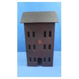 Large Handpainted Wooden House w/Light,does not