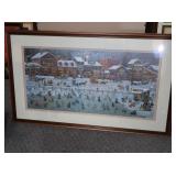 Large Framed Print "Bostonians&Beans" by Charles