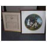 Framed Artwork, "Robin Hood" by Charles Wysoki