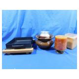 Large Candles,Ceramic pot,Wood Frame&more