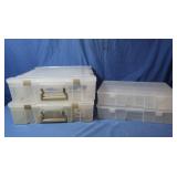 Asst of Small Plastic Storage Containers