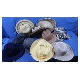 Brimmed Hats,Hat&Scarf set