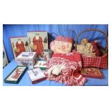 Asst Christmas Items incl Canisters,Holiday