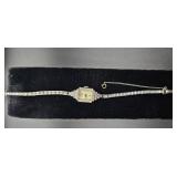 14K Hamilton Watch w/ Diamonds, Approx 1ct TW,