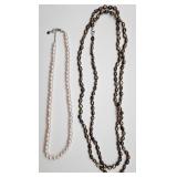 Fresh Water Pearls w/ Sterling Clasps