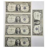 Silver Certificates- 1935E, 1957, 1957A