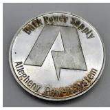 1992 1oz Fine Silver Allegheny Power Coin