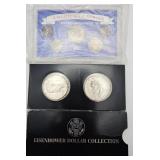 Eisenhower Dollar Set, Morgan Mint; Americana