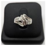 10K Diamond Ring, Approx 1/2ct TW, 2.8gr