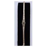 Sterling Sapphire Bracelet, 14gr