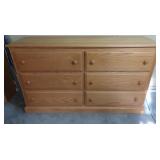 Solid Wood Chest of Drawers 60x19.75x34.5"