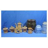 Vintage LE Smith Cooke Jar,Vintage Coffee Serv