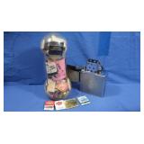 Match Junkie Glass Storage Jar w/Vintage