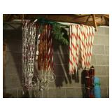 2 3 Foot Lighted Candy Canes&Rope Light