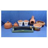 Asst. TerraCotta Planters&Lawn Sprinkler