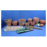 Asst. TerraCotta Pots,Planters&Lawn Sprinkler