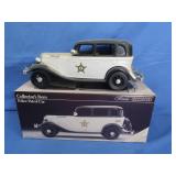 Vintage Jim Beam Police Patrol Car Decanter